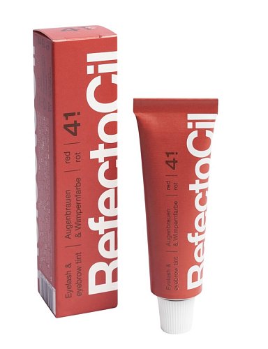 Краска для бровей и ресниц №4.1 Красная - RefectoCil Red