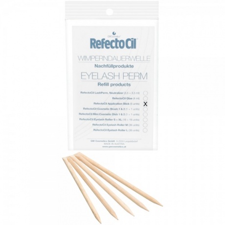 Палочки из розового дерева RefectoCil Eyelash Perm Refill Rosewood Sticks