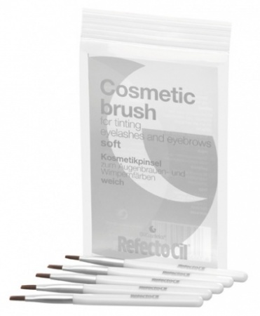 Косметические кисточки 5 штук мягкие - RefectoCil Cosmetic Soft Brush